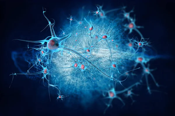 Neuronas Cerebro Celular Fondo Ciencia Imágenes De Stock Sin Royalties Gratis