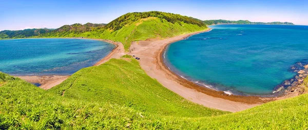 Sahalin doğası. Cape Evstafieva.