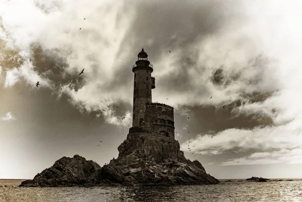 Atomic Lighthouse Cape Aniva Sakhalin — Stock Photo, Image