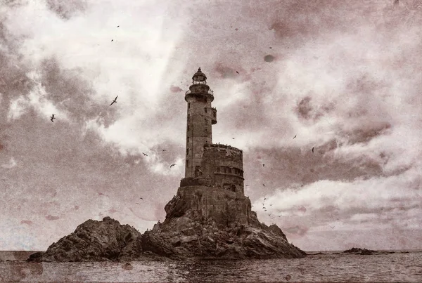 Atomic Lighthouse Cape Aniva Sakhalin — Stock Photo, Image