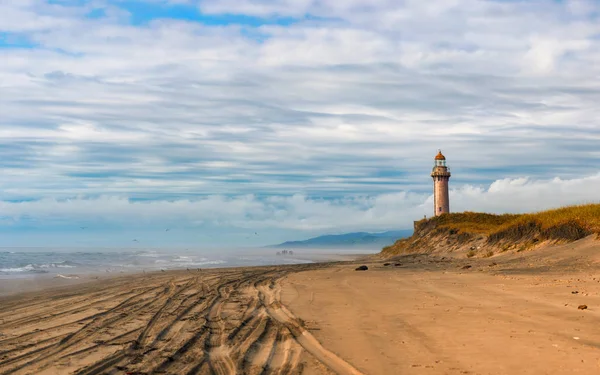 Sakhaline Phare Cap Slepikovskogo — Photo