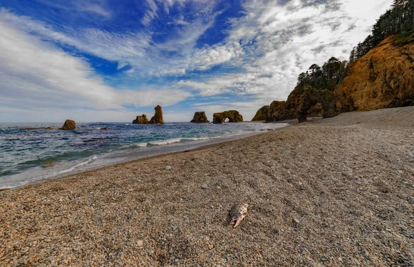 Cape Velikan Sculpture Nature Île Sakhaline Russie — Photo