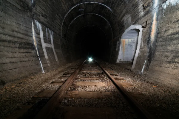 Teufelsbrücke Der Sachalin Region Auf Der Halbdemontierten Eisenbahnstrecke Nikolaychuk Kamyshevo — Stockfoto