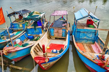 Vietnam balıkçılık filosu.