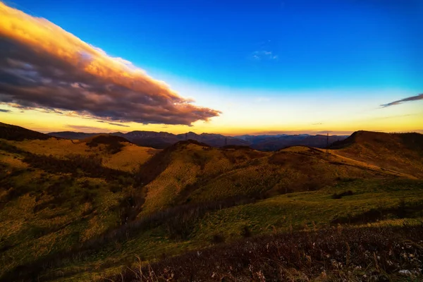 The South-Western coast of Sakhalin island. City by the sea.Khol — Stock Photo, Image