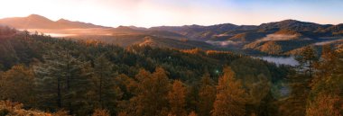 Güney Sakhalin Adası doğası.