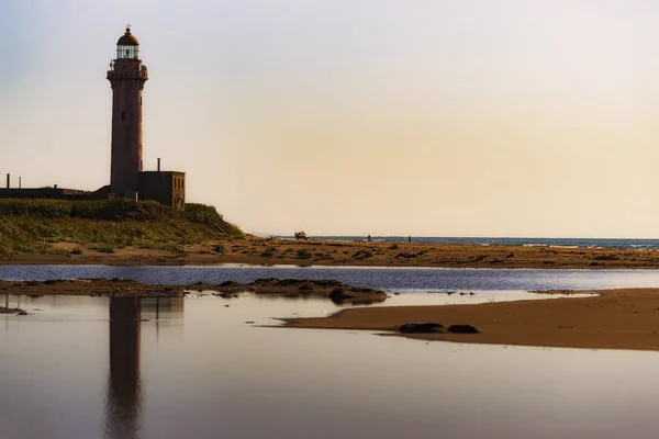 Sakhaline. Vieux phare au cap Slepikovsky . — Photo