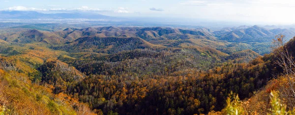 Kopce Sachalin. Panorama. — Stock fotografie