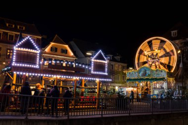 Eski dönme dönen çocuk Noel Fuarı Graz, Styria Avusturya