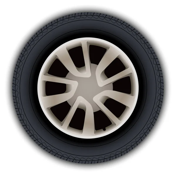 Images Wheels Tires Cars Elements Website Design — Stock Vector