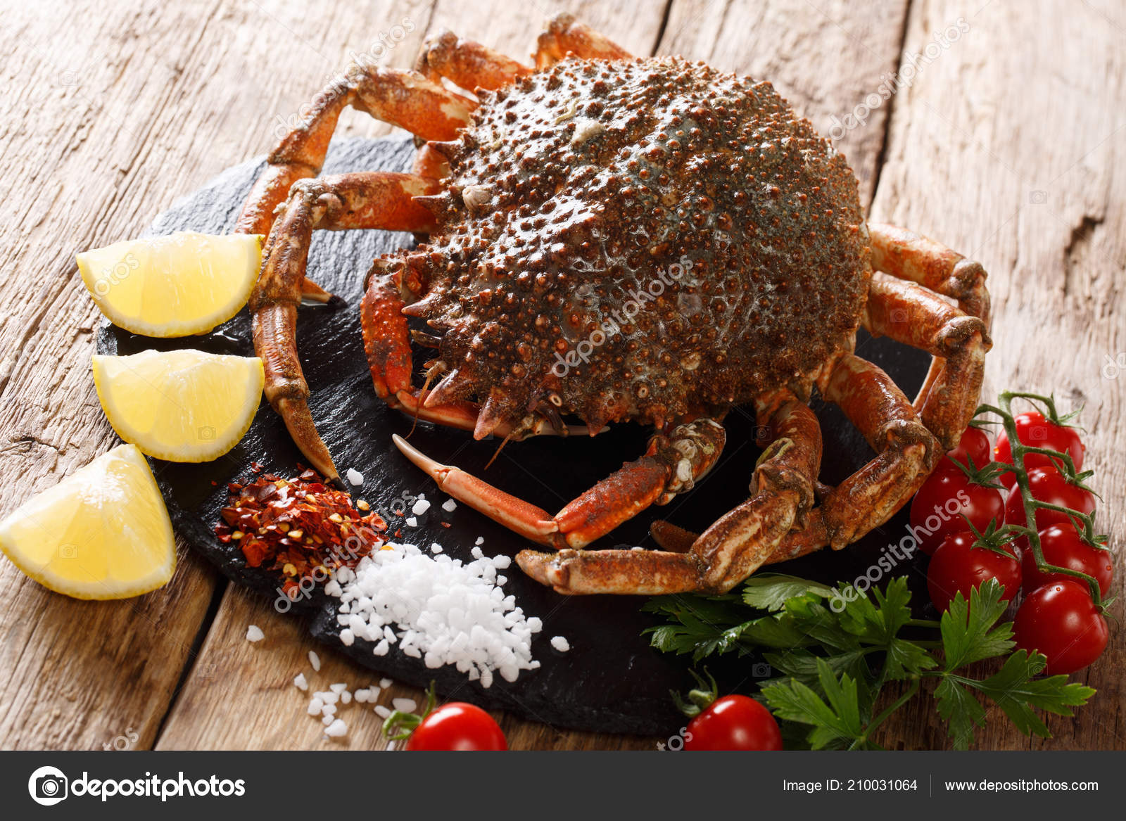 Spider Crab Cooked