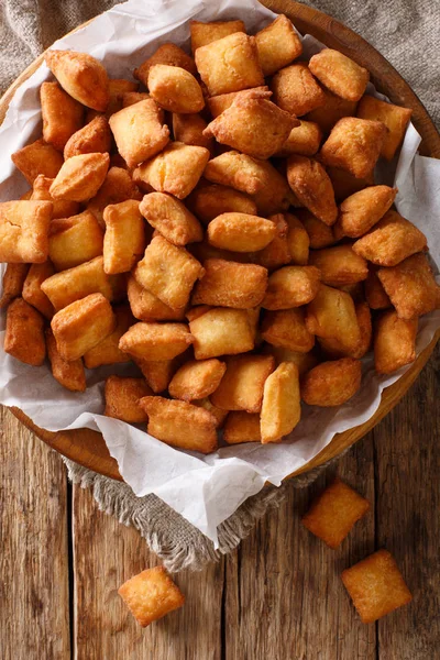 Chin Chin West African Fried Pastry Enjoyed Throughout Region Especially — Stock Photo, Image