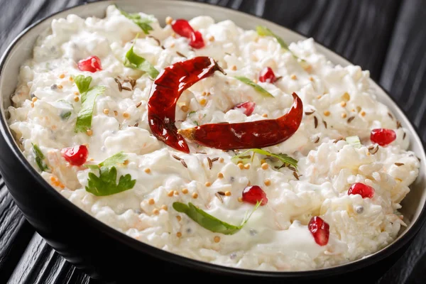 Curd rice or Thayir Sadam is a delicious south Indian recipe whe