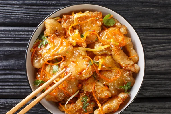 Crispy Tasty Guo Bao Rou Adalah Hidangan Klasik Dari Tiongkok — Stok Foto