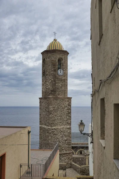 Vecchia torre a castelsardo — Foto Stock