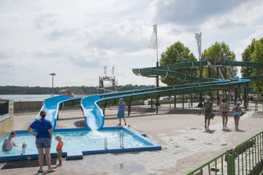 Beekse Bergen eğlence parkında havuz