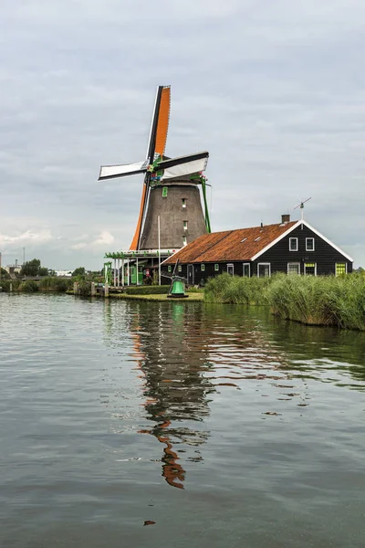 Zaanse schans in Holland — Stock Photo, Image