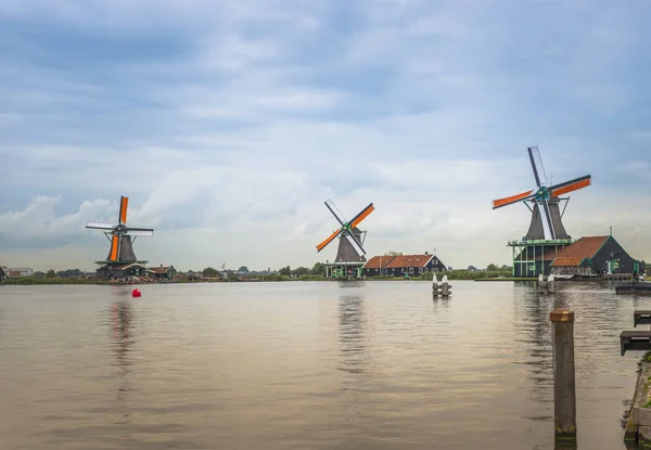 Zaanse schans in Holland — Stock Photo, Image