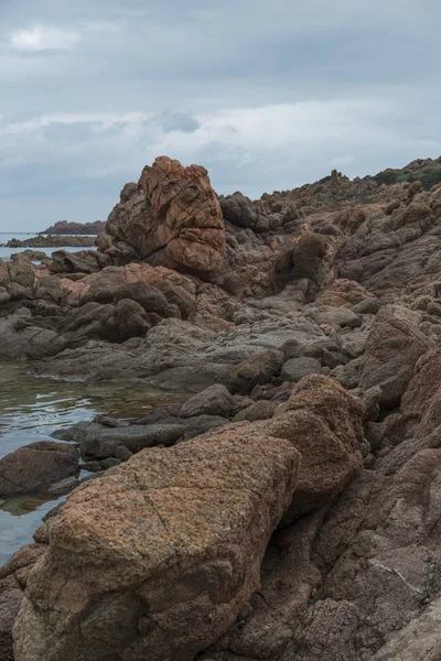 As rochas de isola rossa sardenha — Fotografia de Stock
