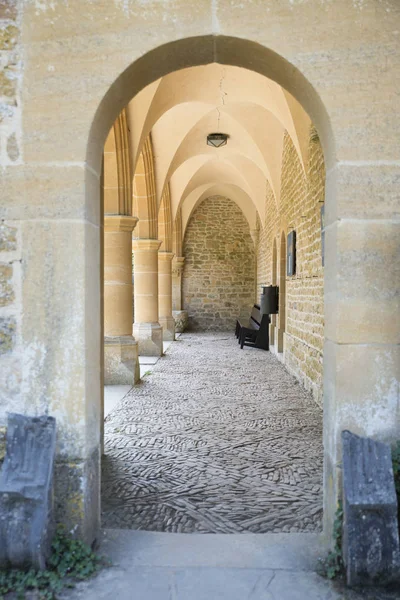 De abdij van Orval in de Belgische Ardennen — Stockfoto