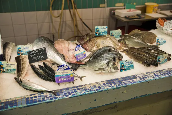 Pescado en el mercado —  Fotos de Stock