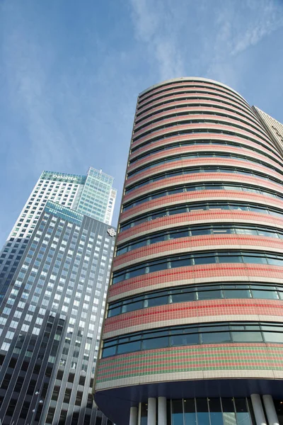 Rotterdam Hollandia Nov 2018 Nézet Felhőkarcolók Üzleti Rotterdam Központjában Fontos — Stock Fotó