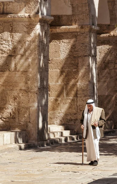 Old man in Jerusalem — Stock Photo, Image