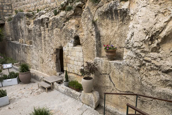 Jezus Christus graf Israël — Stockfoto