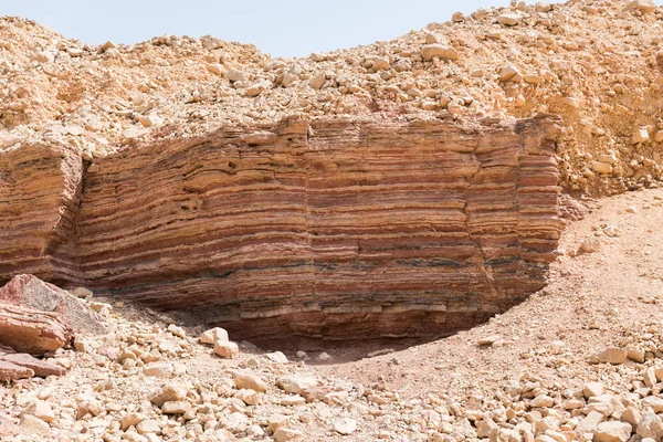 Capas de tierra en cañón rojo —  Fotos de Stock