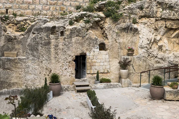 Jesus Cristo túmulo israel — Fotografia de Stock
