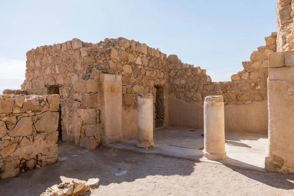 Ruínas da antiga Masada — Fotografia de Stock