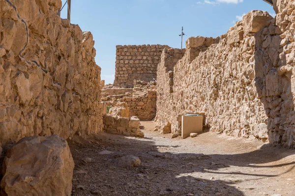 Ruines de l'ancienne Masada — Photo