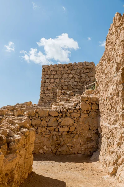 Ruines de l'ancienne Masada — Photo