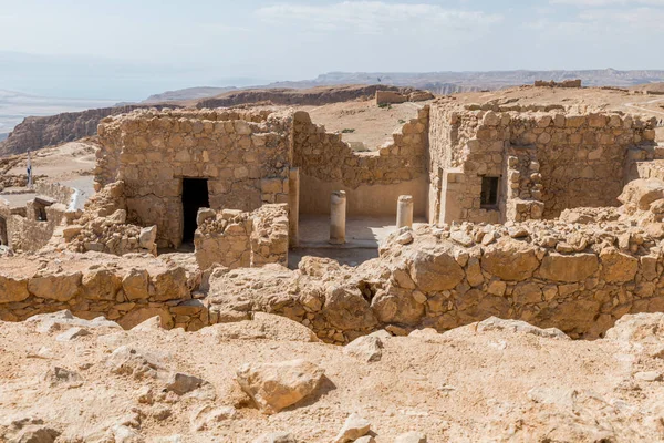 Ruines de l'ancienne Masada — Photo