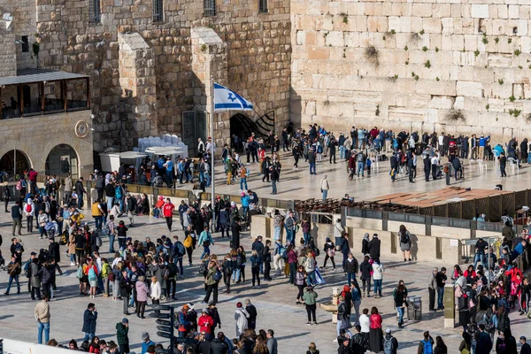 The western wall in Jerusalem — Stock Photo, Image