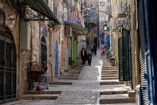 Jews in jerusalem — Stock Photo, Image