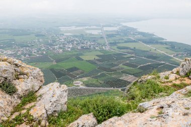 Arbel uçurum veya Mount Arbel Israel