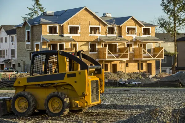 Lakásépítés Egy Olyan Környéken Langley British Columbia Kanada — Stock Fotó