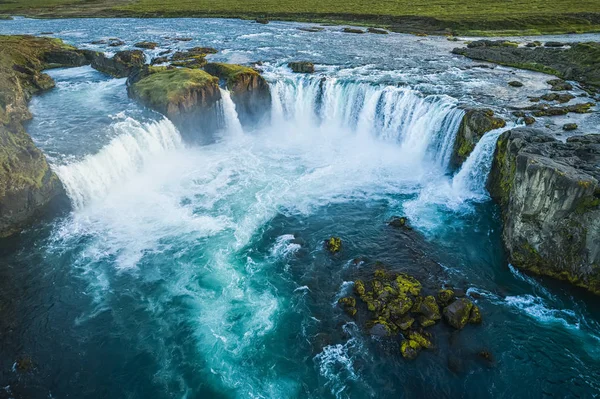 Godafoss Στη Βόρεια Ισλανδία Ρέικιαβικ Ισλανδία — Φωτογραφία Αρχείου