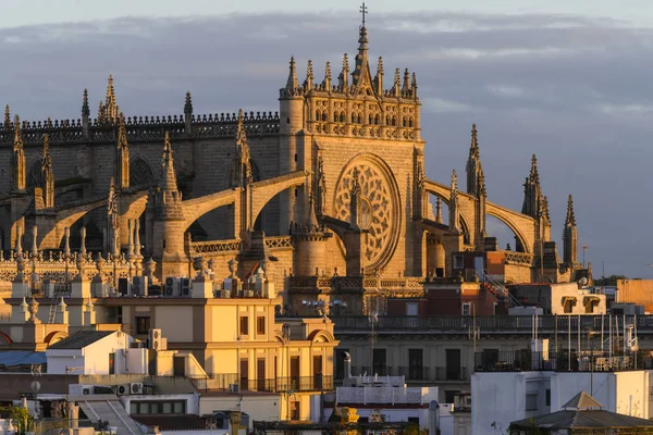 Kathedrale Von Sevilla Sevilla Provinz Sevilla Spanien — Stockfoto
