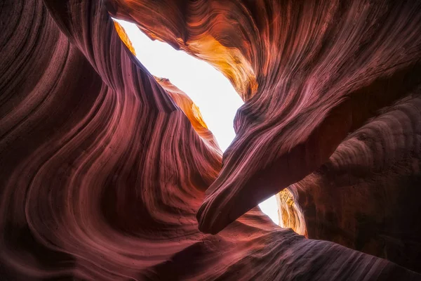 Scenic View Majestic Slot Canyon Known Rattlesnake Canyon Page Arizona — Stock Photo, Image