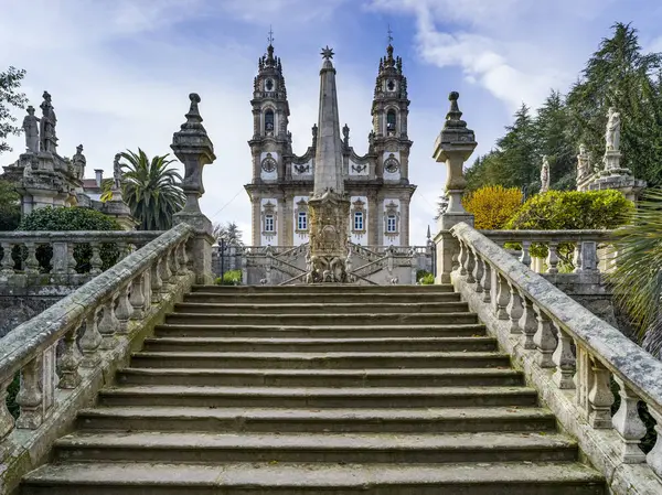 風光明媚な眺め 救済の聖母の神社 ラメゴ市 ヴィセウ県 ポルトガル — ストック写真