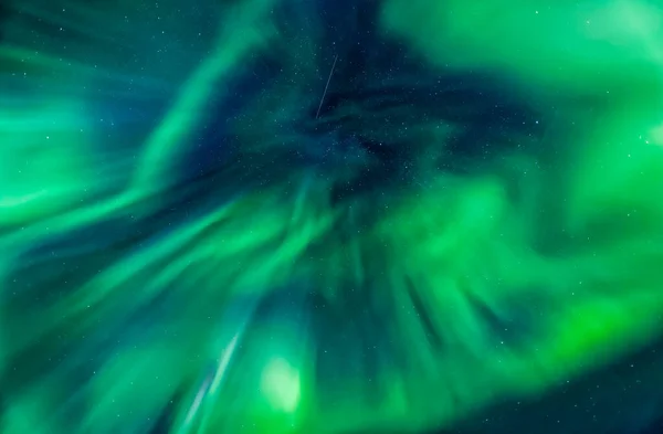 Corona Aurora Extendiéndose Cielo Taylor Highway Interior Alaska Otoño Alaska — Foto de Stock