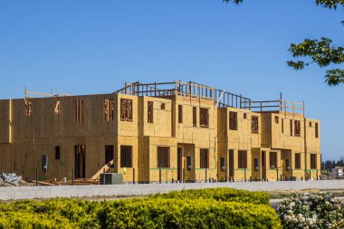 Modern iş ' kapalı ve boş bina