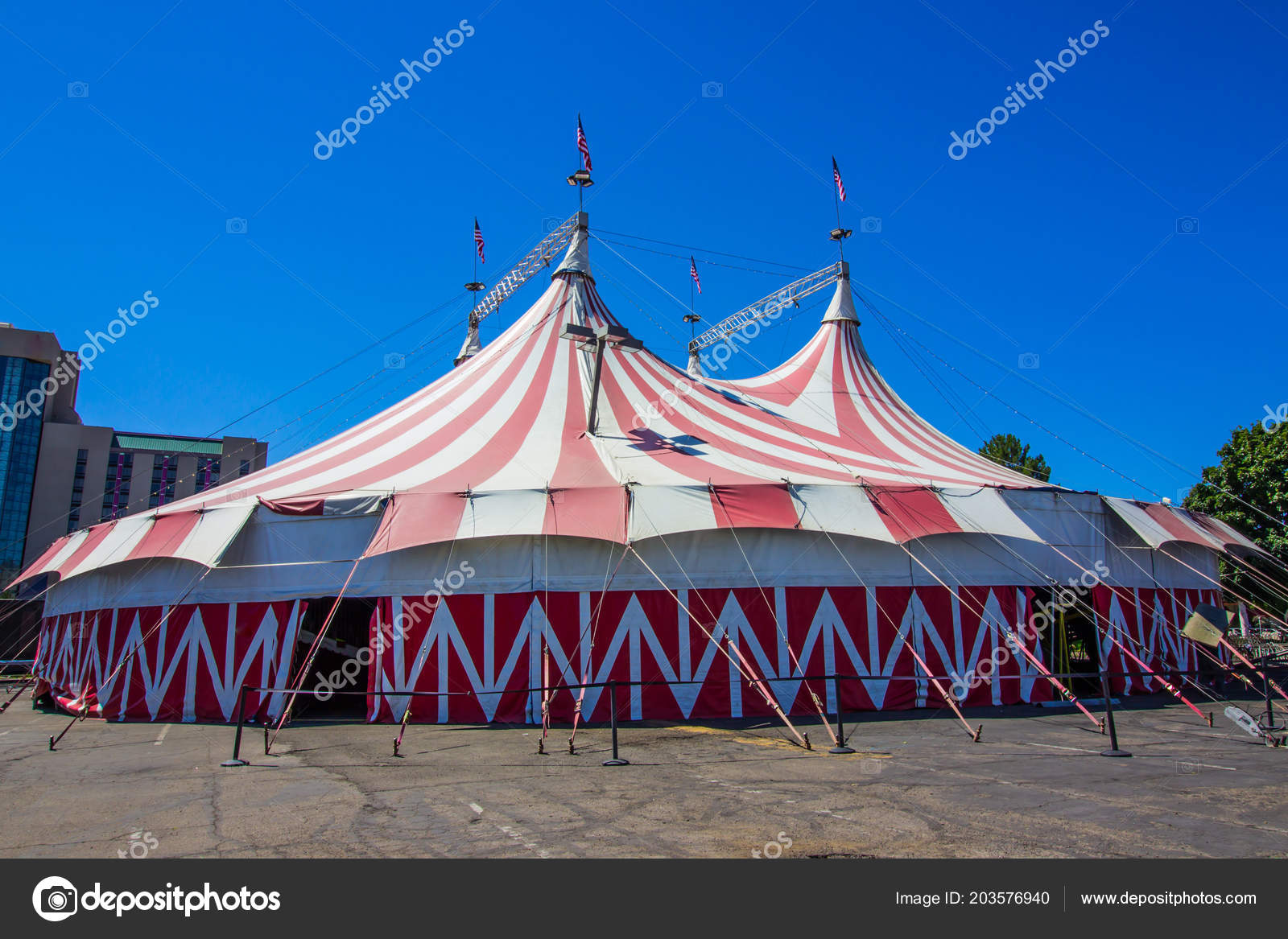 Circus Big Top Tent Stock Photo weezybob5 203576940