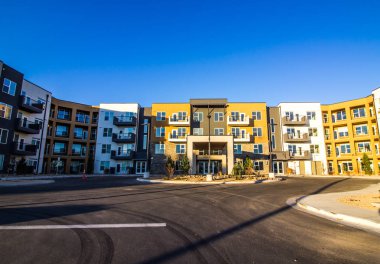 Üst düzey daire inşaat son aşaması