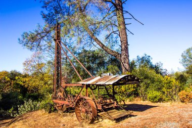 Vintage paslı Delme cihazları