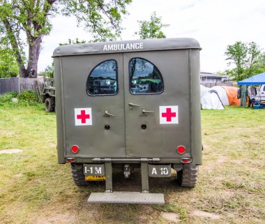 Eski Zaman Askeri Ambulans Arka