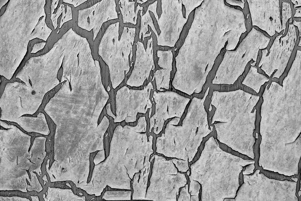 Old Cracked Paint Wall Surface — Stock Photo, Image