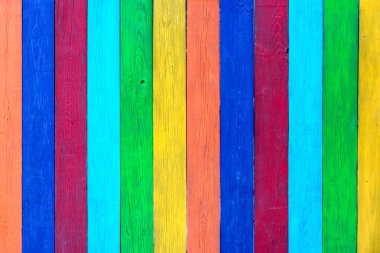 Vintage renkli ahşap arka plan, renkli ahşap duvar.;